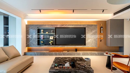 一眼心動264㎡輕奢裝修，優(yōu)雅品質完美融合|長沙全屋整裝