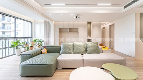 24w預算，把150㎡的奶油風裝修成什么樣|長沙全屋整裝