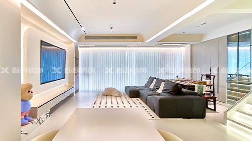 125㎡現(xiàn)代復式 時尚摩登，盡顯高級質感|長沙全屋整裝